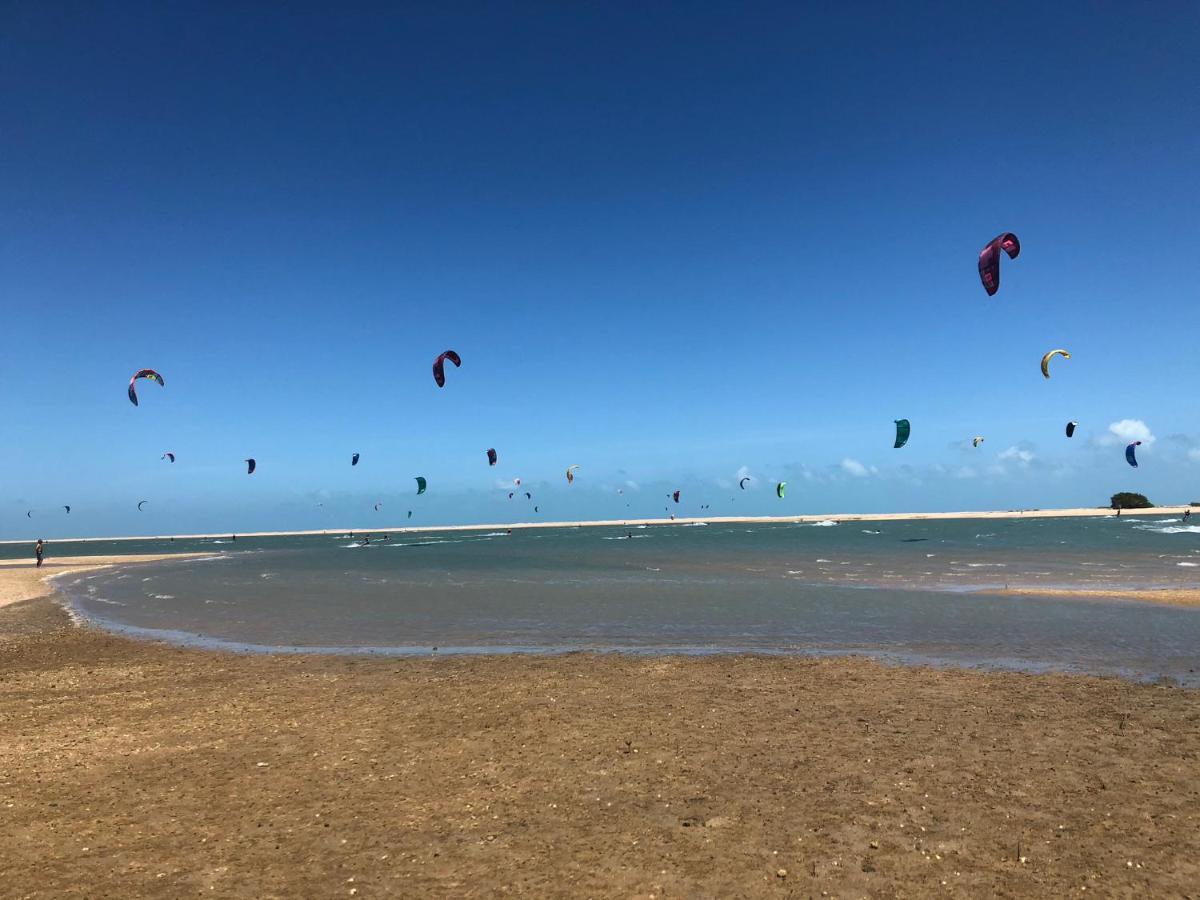 Vila Gara Kite House - Ilha Do Guajiru Itarema Exteriör bild