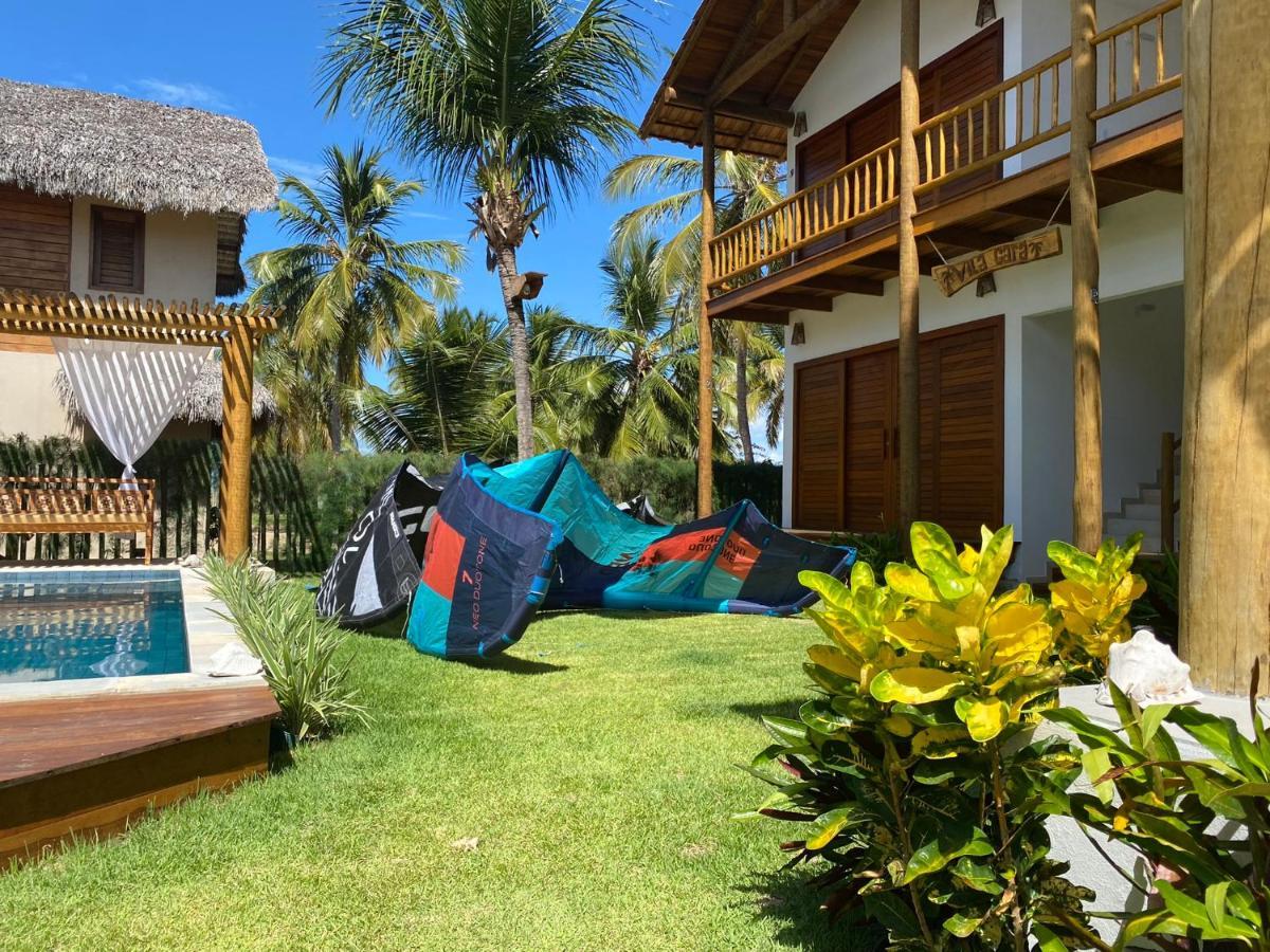 Vila Gara Kite House - Ilha Do Guajiru Itarema Exteriör bild