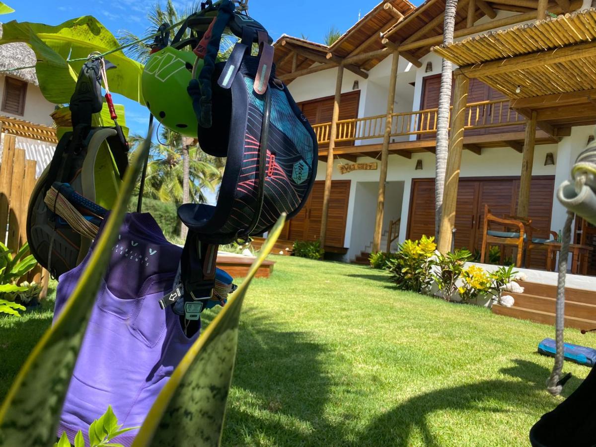 Vila Gara Kite House - Ilha Do Guajiru Itarema Exteriör bild