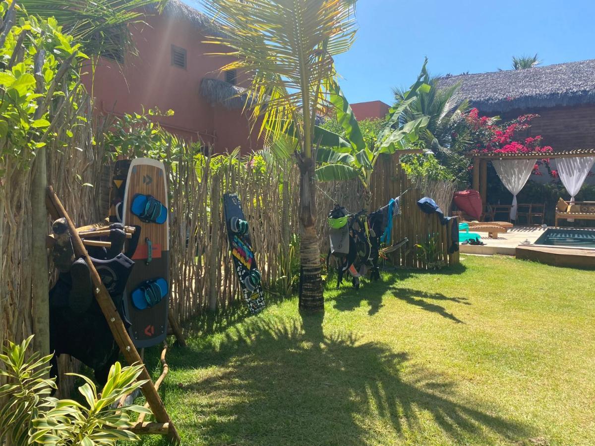 Vila Gara Kite House - Ilha Do Guajiru Itarema Exteriör bild