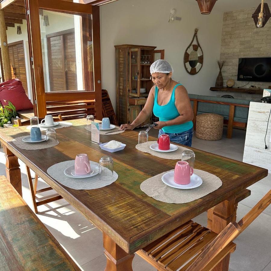 Vila Gara Kite House - Ilha Do Guajiru Itarema Exteriör bild