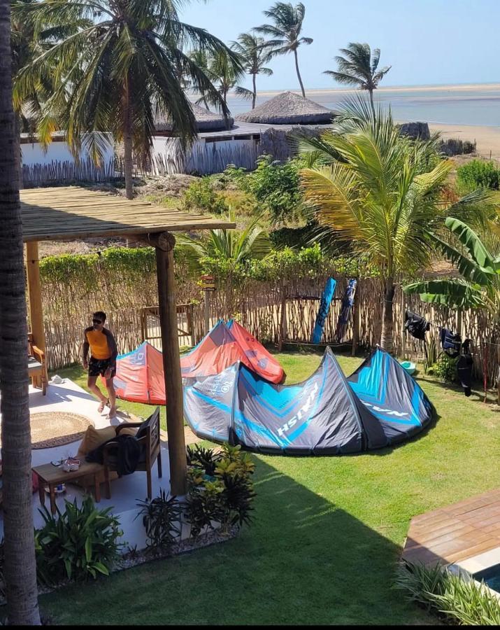 Vila Gara Kite House - Ilha Do Guajiru Itarema Exteriör bild